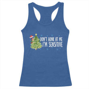 Christmas Marcus The Worm Racerback Tank Top Dont Honk At Me Im Sensitive Funny Brainrot Meme TS10 Royal Blue Print Your Wear