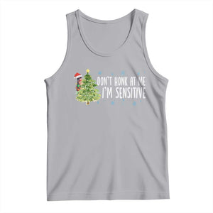 Christmas Marcus The Worm Tank Top Dont Honk At Me Im Sensitive Funny Brainrot Meme TS10 Athletic Heather Print Your Wear