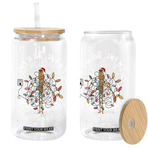 Marcus The Worm Christmas Glass Can I'm Fine Everything Is Fine School Counselor Mental Health TS10 Print Your Wear