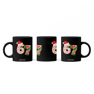 67 Christmas Coffee Mug Funny Six Seven 6 7 Meme Pajamas Gen Alpha Slang TS10 Print Your Wear