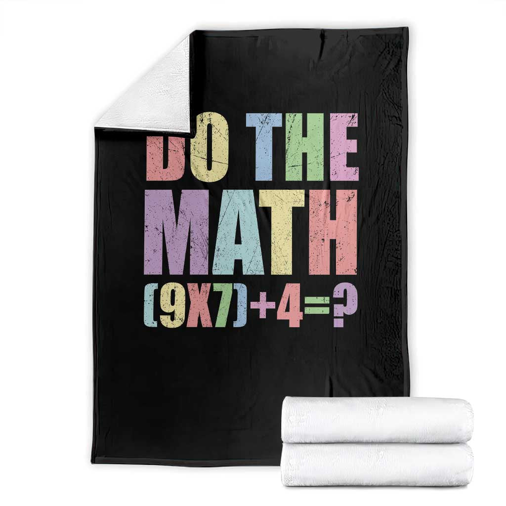 Funny Six Seven 6 7 Meme Teacher Throw Blanket Brainrot Girls Kids Teens TS10 Black Print Your Wear
