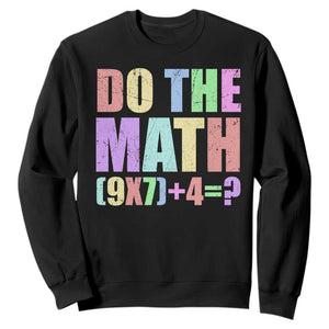 Funny Six Seven 6 7 Meme Teacher Sweatshirt Brainrot Girls Kids Teens TS10 Black Print Your Wear
