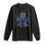 Happy Hanukkah Long Sleeve Shirt Coquette Hanukkah Bow Jewish Menorah TS10 Black Print Your Wear