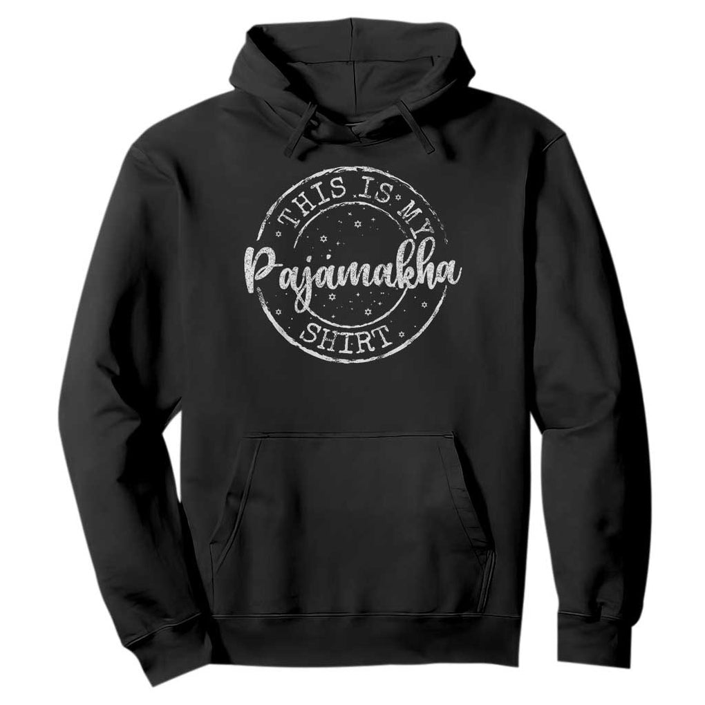 Funny Hanukkah Hoodie This is My Pajamakah Pajama Gift TS10 Black Print Your Wear