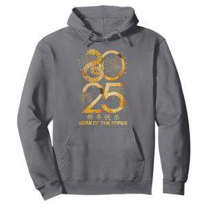 Lunar New Year 2025 Hoodie Chinese Year Of The Snake TS10 Charcoal Print Your Wear