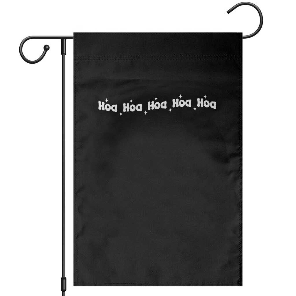 Hoa Hoa Hoa Garden Flag Funny Book Lover TS10 Black Print Your Wear