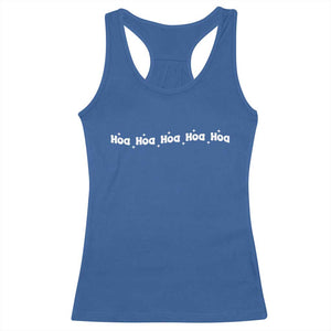 Hoa Hoa Hoa Racerback Tank Top Funny Book Lover TS10 Royal Blue Print Your Wear