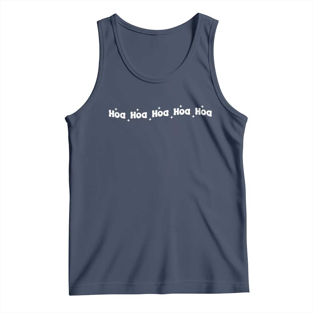 Hoa Hoa Hoa Tank Top Funny Book Lover TS10 Navy Print Your Wear