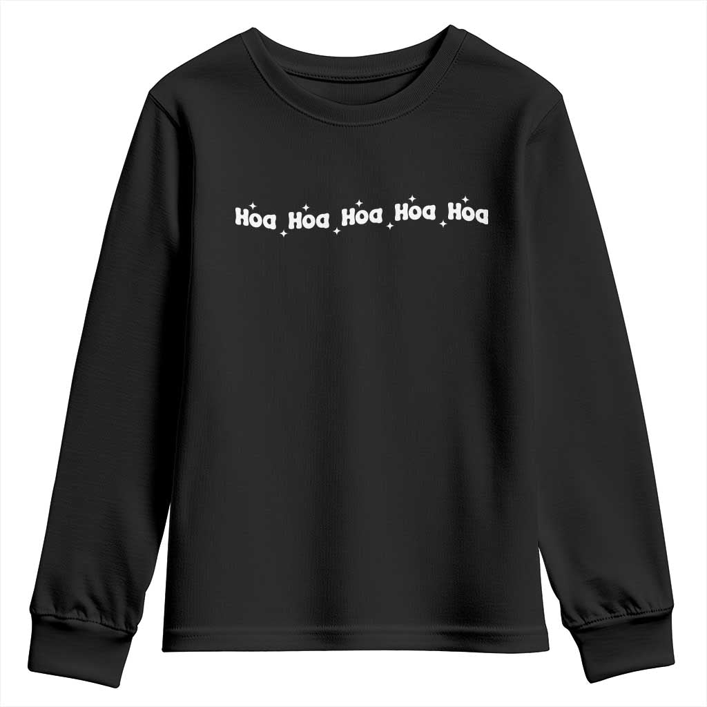 Hoa Hoa Hoa Youth Sweatshirt Funny Book Lover TS10 Black Print Your Wear