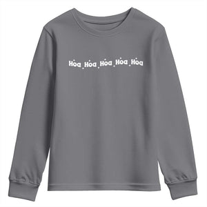 Hoa Hoa Hoa Youth Sweatshirt Funny Book Lover TS10 Charcoal Print Your Wear