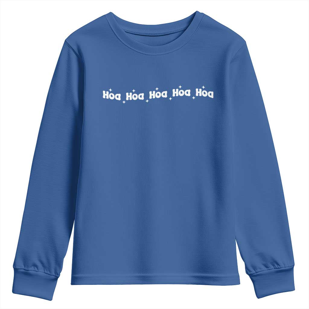 Hoa Hoa Hoa Youth Sweatshirt Funny Book Lover TS10 Royal Blue Print Your Wear