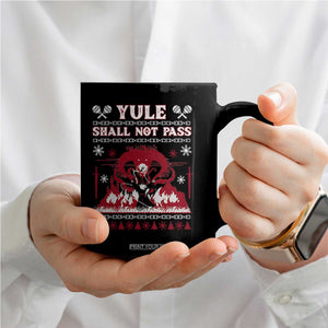 Christmas Yule Shall Not Pass Coffee Mug Fantasy Movie Ugly Xmas TS10 Print Your Wear