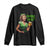 St. Patricks Day Long Sleeve Shirt Feeling Lucky Trendy Retro TS10 Black Print Your Wear