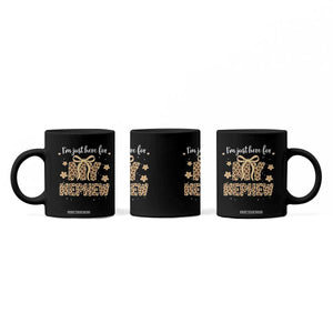 Im Just Here For My Nephew Coffee Mug Gift For Aunt From Nephew Leopard TS10 Print Your Wear