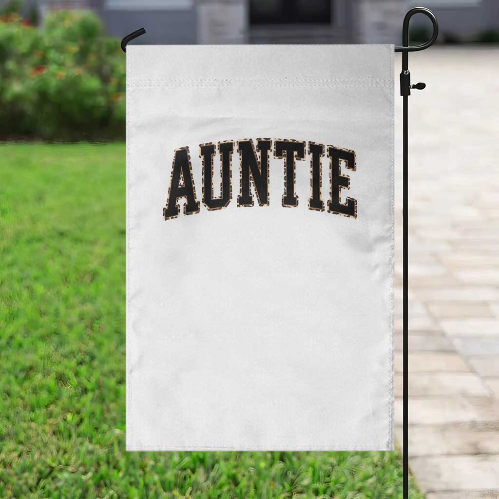 Auntie Garden Flag Retro Varsity New Aunt Letter Print TS10 Print Your Wear