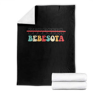 Tu No Eres Bebecita To Eres Bebesota Throw Blanket TS10 Black Print Your Wear