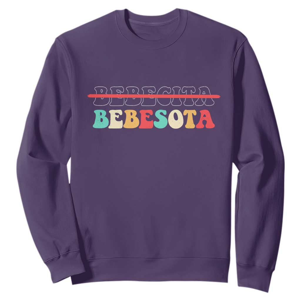 Tu No Eres Bebecita To Eres Bebesota Sweatshirt TS10 Purple Print Your Wear