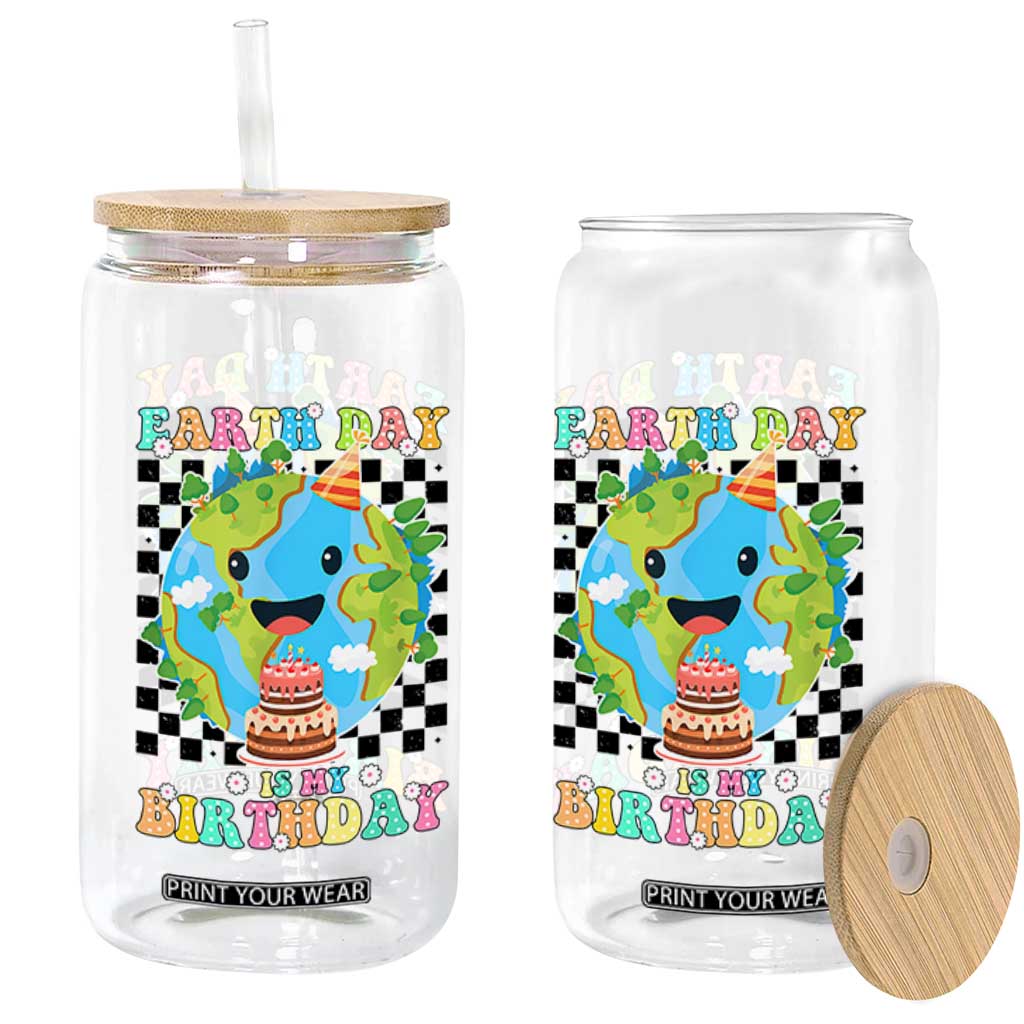Earth Day Birthday Glass Can Its My Birthday April 22 TS10 Print Your Wear