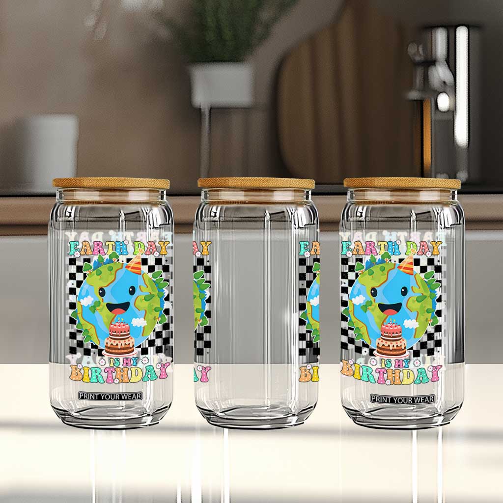 Earth Day Birthday Glass Can Its My Birthday April 22 TS10 Print Your Wear