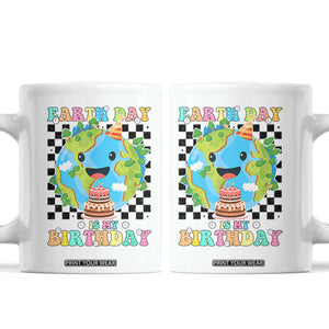 Earth Day Birthday Coffee Mug Its My Birthday April 22 TS10 White Print Your Wear