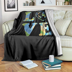 Earth Day Throw Blanket Heart Environmental Nature Recycling Lovers TS10 Print Your Wear