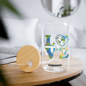 Earth Day Glass Can Heart Environmental Nature Recycling Lovers TS10 Print Your Wear