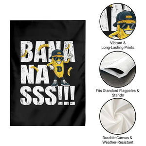 Banana Lovers Garden Flag Funny Bananas Vintage Style TS10 Print Your Wear