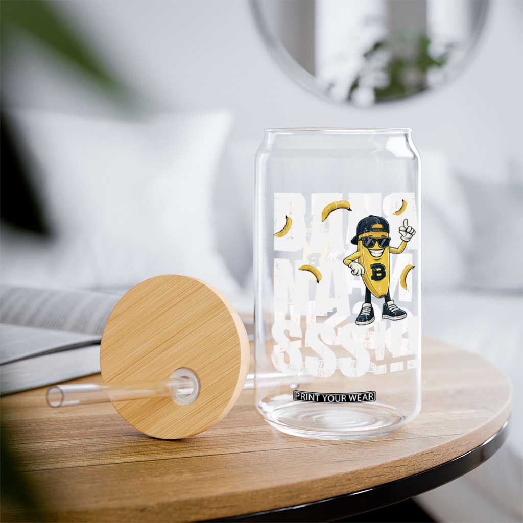 Banana Lovers Glass Can Funny Bananas Vintage Style TS10 Print Your Wear