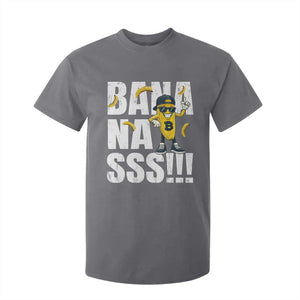 Banana Lovers T Shirt For Kid Funny Bananas Vintage Style TS10 Charcoal Print Your Wear