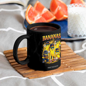 Funny Bananas Coffee Mug Lets Go Banana Cute Banana Lovers Bootleg TS10 Print Your Wear