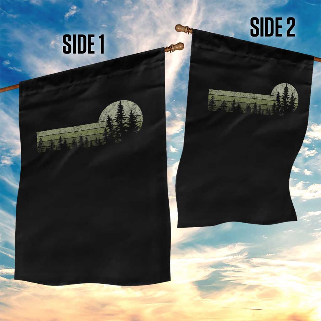 Trees Wildlife Nature Vintage Forest Garden Flag TS10 Print Your Wear