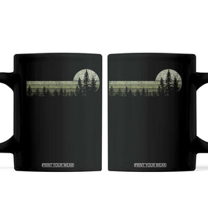 Trees Wildlife Nature Vintage Forest Coffee Mug TS10 Black Print Your Wear