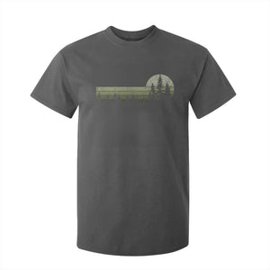 Trees Wildlife Nature Vintage Forest T Shirt For Kid TS10 Dark Heather Print Your Wear