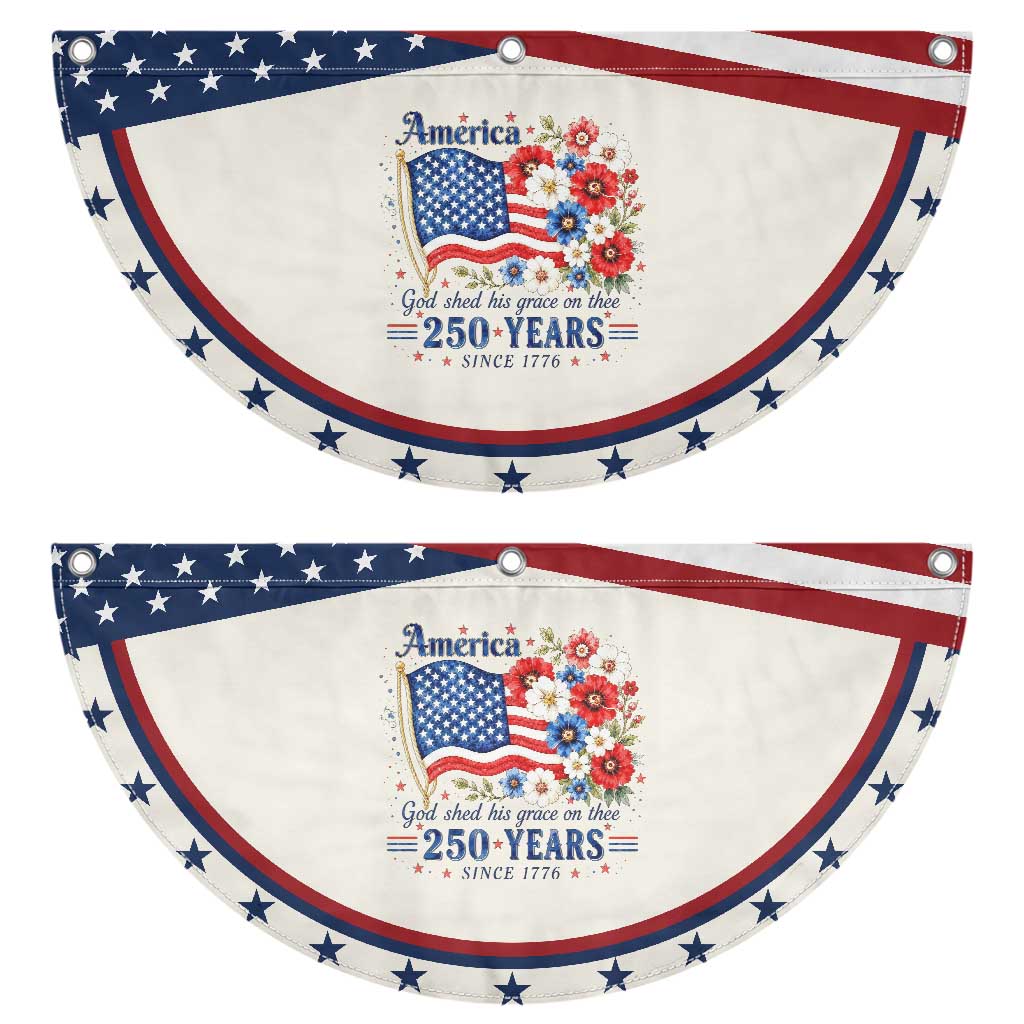 USA 250th Anniversary Flag Floral Graphic Patriotic Fan Flag 250 Years America Patriot 4th of July Patriotism Gift TS10 2pcs pack Classic Beige Print Your Wear