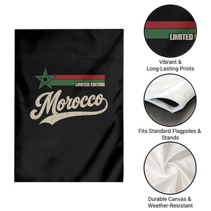 Morocco Garden Flag Limited Edition Vintage Moroccan Pride Retro TS10 Print Your Wear