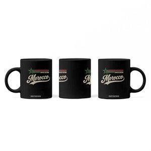Morocco Coffee Mug Limited Edition Vintage Moroccan Pride Retro TS10 Print Your Wear