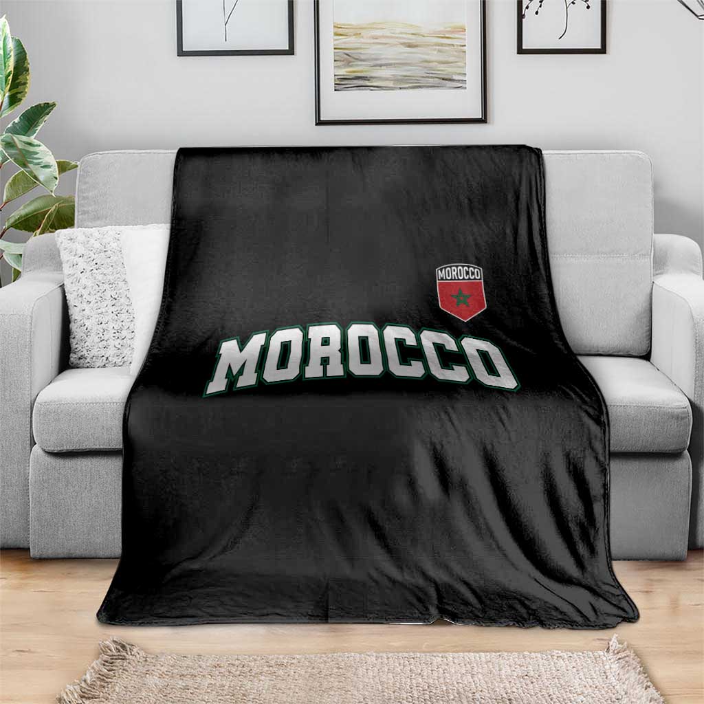 Morocco Moroccan Flag Vintage Pride Throw Blanket TS10 Print Your Wear