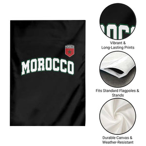 Morocco Moroccan Flag Vintage Pride Garden Flag TS10 Print Your Wear