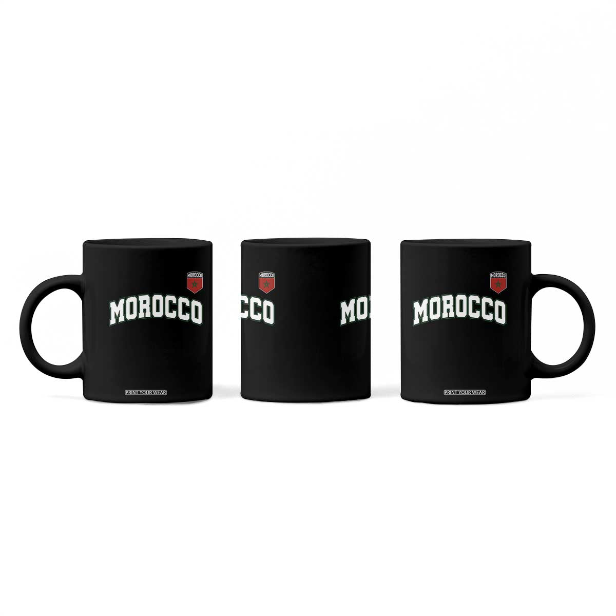 Morocco Moroccan Flag Vintage Pride Coffee Mug TS10 Print Your Wear