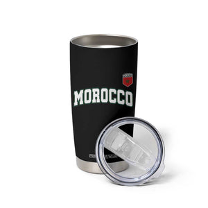 Morocco Moroccan Flag Vintage Pride Tumbler Cup TS10 Print Your Wear