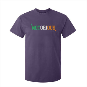 Irish Pride Boxing Fighting Notorious T Shirt For Kid Irish Flag Lucky Shamrock Graphic TS10 Purple Print Your Wear