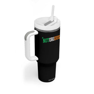 Irish Pride Boxing Fighting Notorious Tumbler With Handle Irish Flag Lucky Shamrock Graphic TS10 Print Your Wear