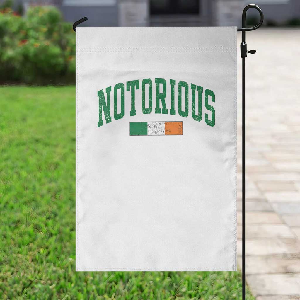 Vintage Irish Flag Notorious Garden Flag Boxing Fans TS10 Print Your Wear