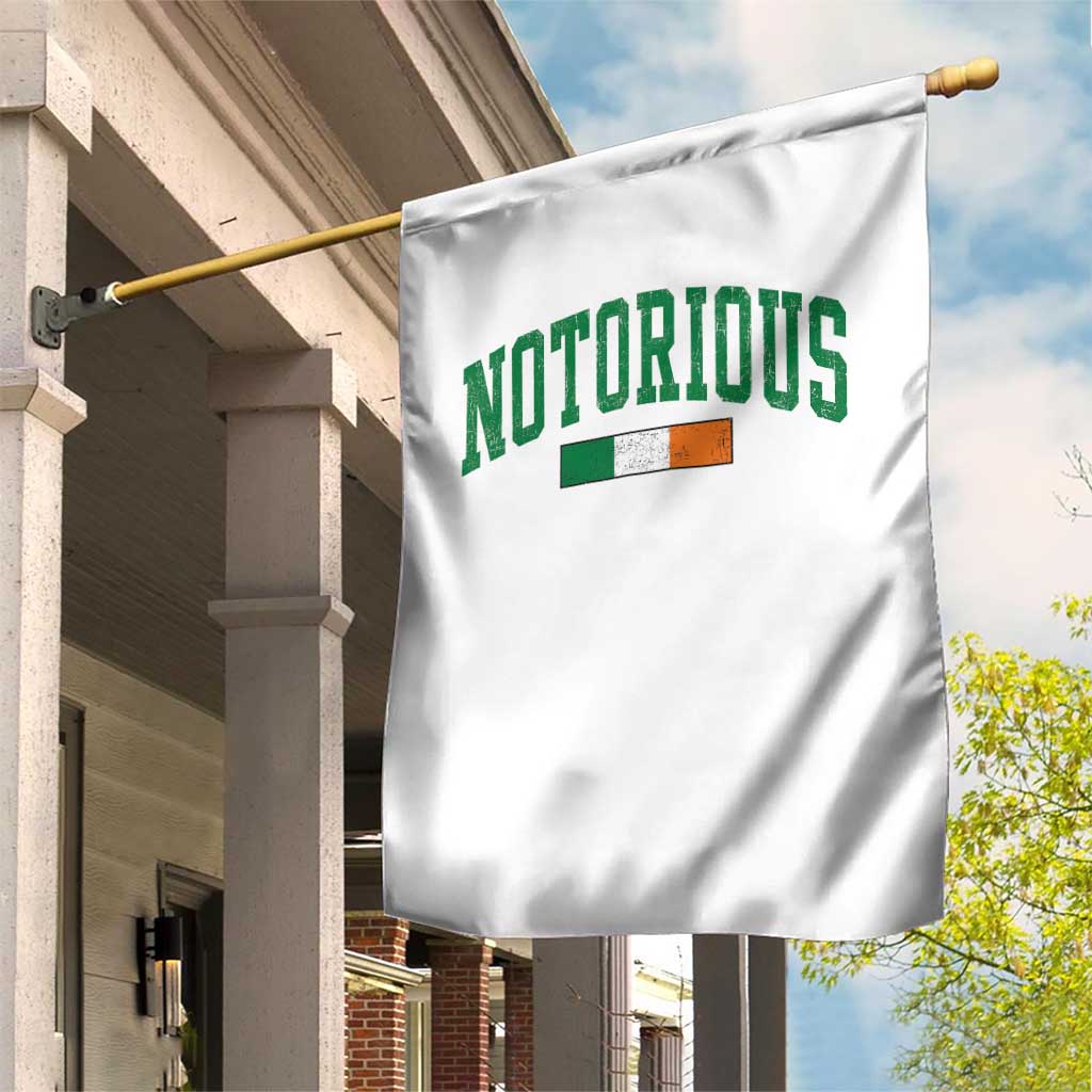 Vintage Irish Flag Notorious Garden Flag Boxing Fans TS10 Print Your Wear