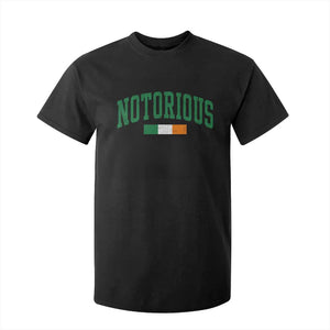 Vintage Irish Flag Notorious T Shirt For Kid Boxing Fans TS10 Black Print Your Wear