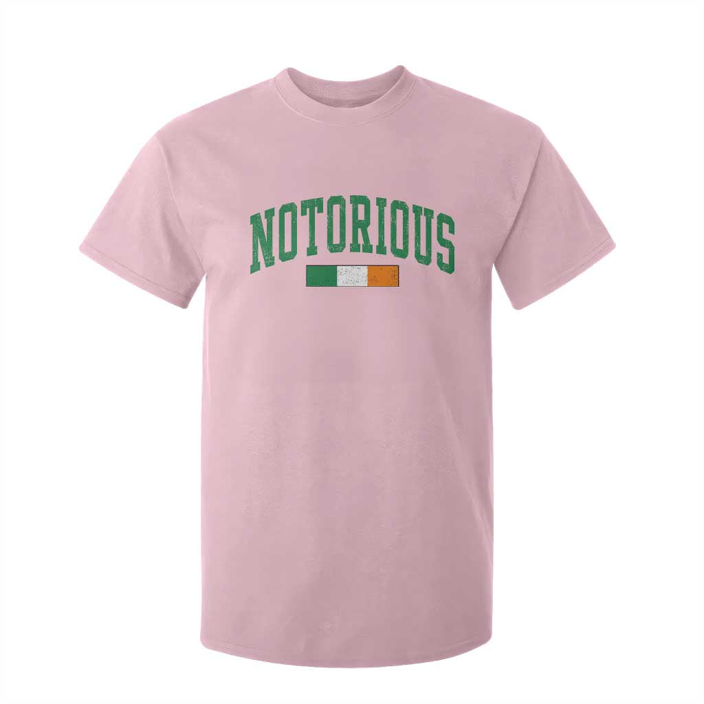 Vintage Irish Flag Notorious T Shirt For Kid Boxing Fans TS10 Light Pink Print Your Wear