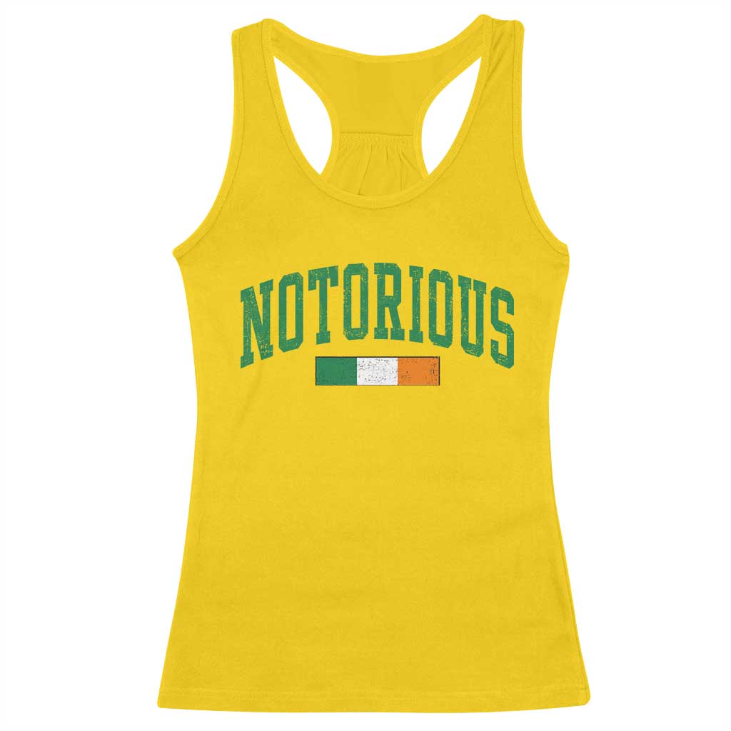 Vintage Irish Flag Notorious Racerback Tank Top Boxing Fans TS10 Daisy Print Your Wear
