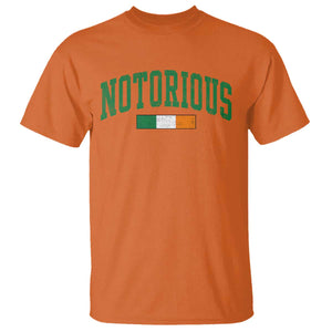 Vintage Irish Flag Notorious T Shirt Boxing Fans TS10 Orange Print Your Wear