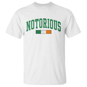 Vintage Irish Flag Notorious T Shirt Boxing Fans TS10 White Print Your Wear