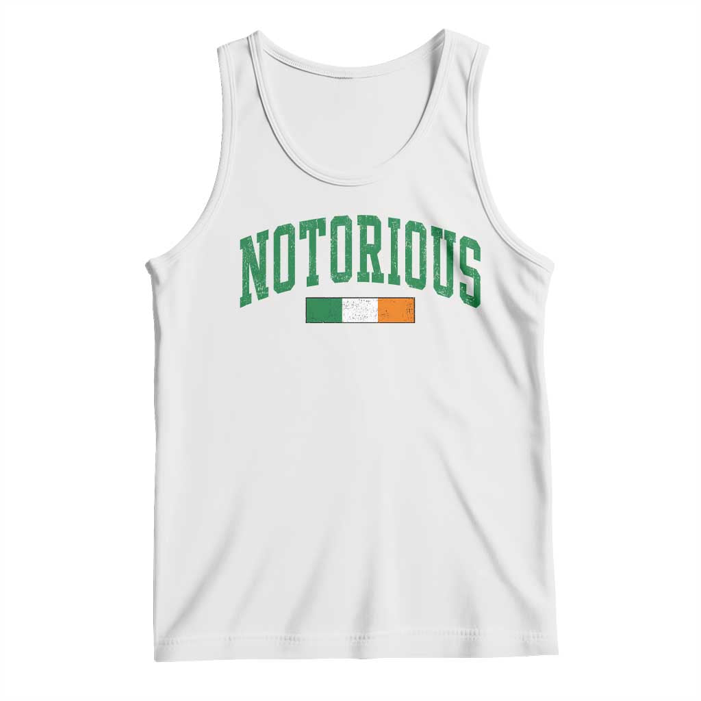 Vintage Irish Flag Notorious Tank Top Boxing Fans TS10 White Print Your Wear